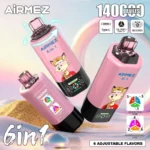 Airmez Fox 140000 Puffs｜6in1で味を楽しむ140K大容量モデル - 画像 (3)
