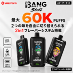 Bang Leader Stoll 60000 Puffs｜デュアルメッシュで楽しむ2フレーバー