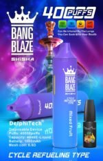 Bang Blaze Shisha 40000 Puffs|40ml・1000mAhのシーシャVAPE - 画像 (11)