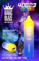 Bang Blaze Shisha 40000 Puffs|40ml・1000mAhのシーシャVAPE - 画像 (13)