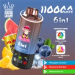 Bang Leader 110000 Puffs|3タンク×6モードのスマートLEDモデル - 画像 (11)