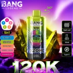 Bang Legend 120000 Puffs|50ml・5タンク切替の5in1モデル - 画像 (2)