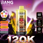 Bang Legend 120000 Puffs|50ml・5タンク切替の5in1モデル - 画像 (3)