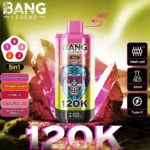 Bang Legend 120000 Puffs|50ml・5タンク切替の5in1モデル - 画像 (6)
