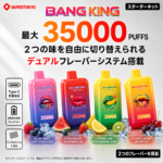 Bang King 35K Puffs Switch Duo|56ml・スライド切替の2フレーバー