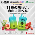 Bang Leader 80000 Puffs｜3ポッドを切り替えるグラフィティVAPE