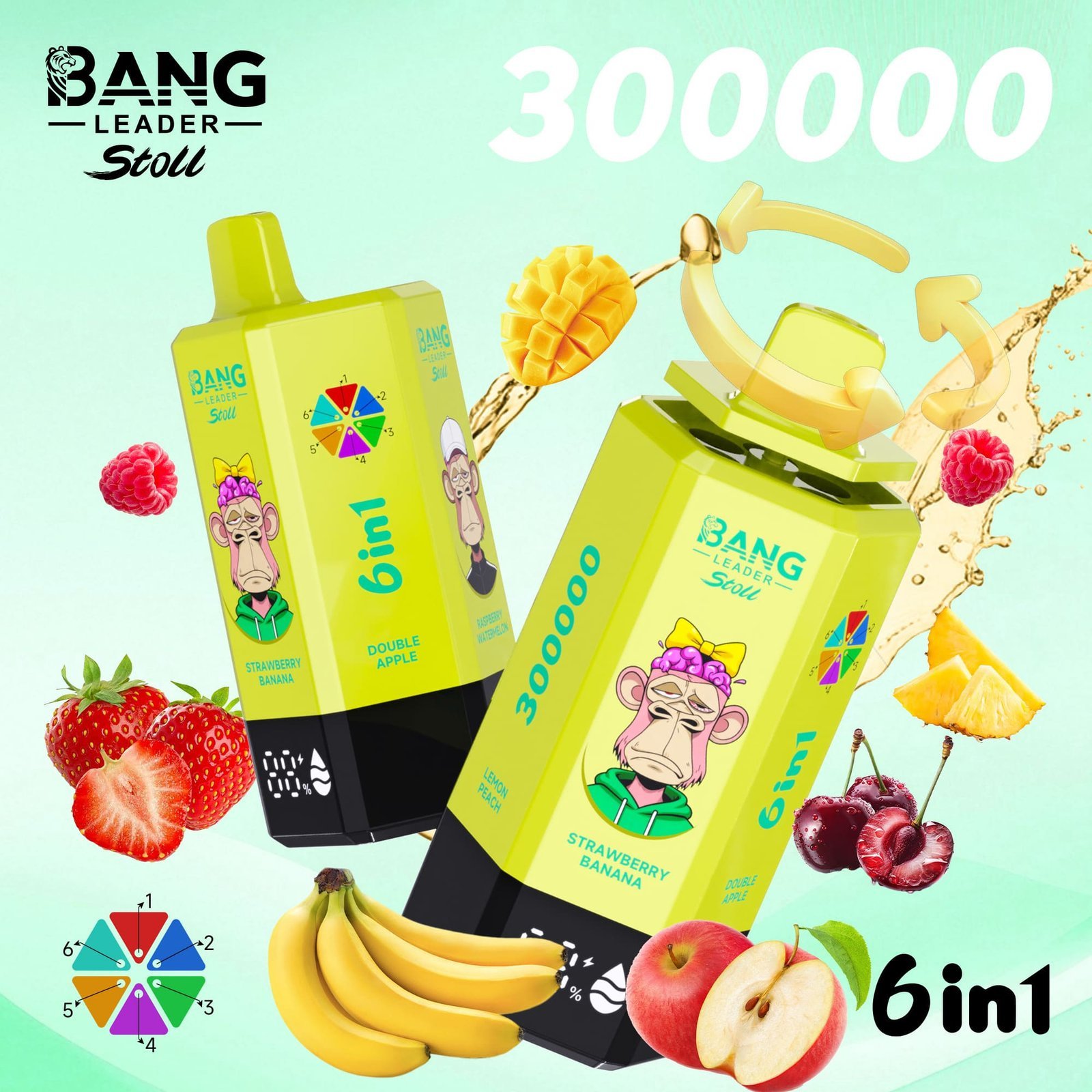 Bang Leader Stoll 300K Puffs｜6つの味を巡る300000パフモデル - 画像 (11)