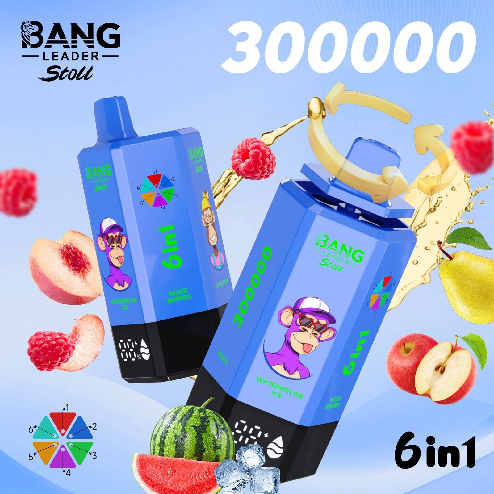 Bang Leader Stoll 300K Puffs｜6つの味を巡る300000パフモデル - 画像 (12)