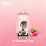 OKSO Digital Box 12000|LEDスクリーン搭載・28フレーバー対応 充電式VAPE 12000パフ - 画像 (6)