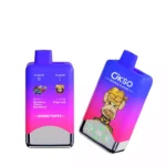 OKSO Double Flavor 60000｜使い捨てVAPE 60,000回吸引 2in1 ダブルフレーバー 大容量50mL Type-C充電 - 画像 (4)