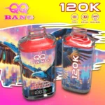 QQ Bang 120K 使い捨てVAPE|1.0Ωコイル・120,000パフ・LED表示・12フレーバー - 画像 (9)