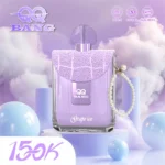 QQ Bang 150K 使い捨てVAPE|デュアルメッシュ・150,000パフ・LED表示・10フレーバー - 画像 (10)