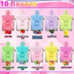 QQ Bang 150K 使い捨てVAPE|デュアルメッシュ・150,000パフ・LED表示・10フレーバー - 画像 (11)
