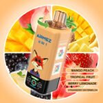AIRMEZ FOX 160K 8in1｜160000パフ・4タンク搭載の大容量使い捨てVAPE - 画像 (5)