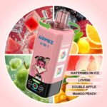 AIRMEZ FOX 160K 8in1｜160000パフ・4タンク搭載の大容量使い捨てVAPE - 画像 (2)