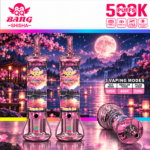 QQ Bang Shisha 500000 Puffs|ECO/通常/パルス3モードとAuraライトを備えたシーシャ型一次性電子タバコ - 画像 (7)