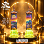 QQ Bang Shisha 500000 Puffs|ECO/通常/パルス3モードとAuraライトを備えたシーシャ型一次性電子タバコ - 画像 (6)