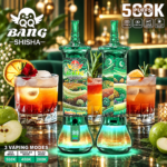 QQ Bang Shisha 500000 Puffs|ECO/通常/パルス3モードとAuraライトを備えたシーシャ型一次性電子タバコ - 画像 (5)