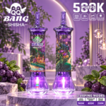 QQ Bang Shisha 500000 Puffs|ECO/通常/パルス3モードとAuraライトを備えたシーシャ型一次性電子タバコ - 画像 (3)