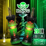 QQ Bang Shisha 200000 Puffs｜DTL/MTL両対応・調整式エアフロー搭載の大容量シーシャ型一次性電子タバコ - 画像 (11)