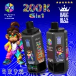 Bang Blaze 200000 Puffs|6つのフレーバーを1台で切り替える、使い捨て電子タバコの新基準 - 画像 (4)